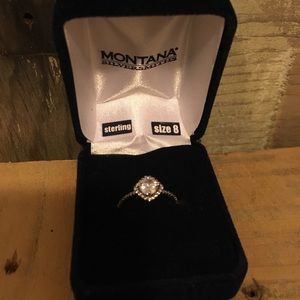 Sterling silver Montana ring